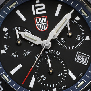 Pacific Diver Chronograph, 44 mm, Diver Watch - 3143.M, Detail view of the watch dial