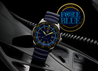 FORCE BLUE Pacific Diver Dive Watch, 44 mm